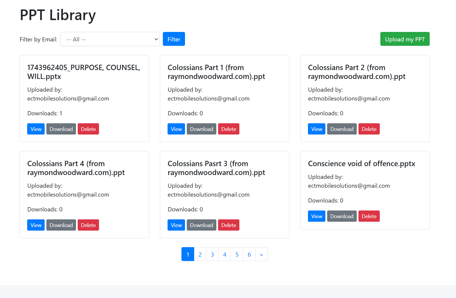 PowerPoint Library